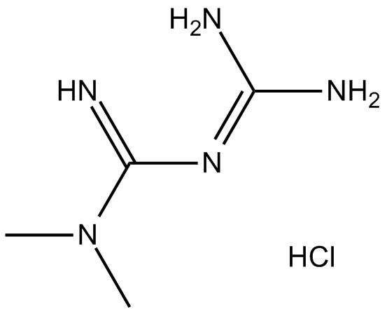 Metformin HCl Chemical Structure