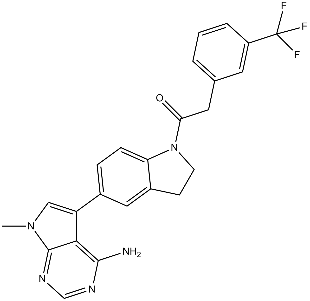 GSK2606414 Chemical Structure