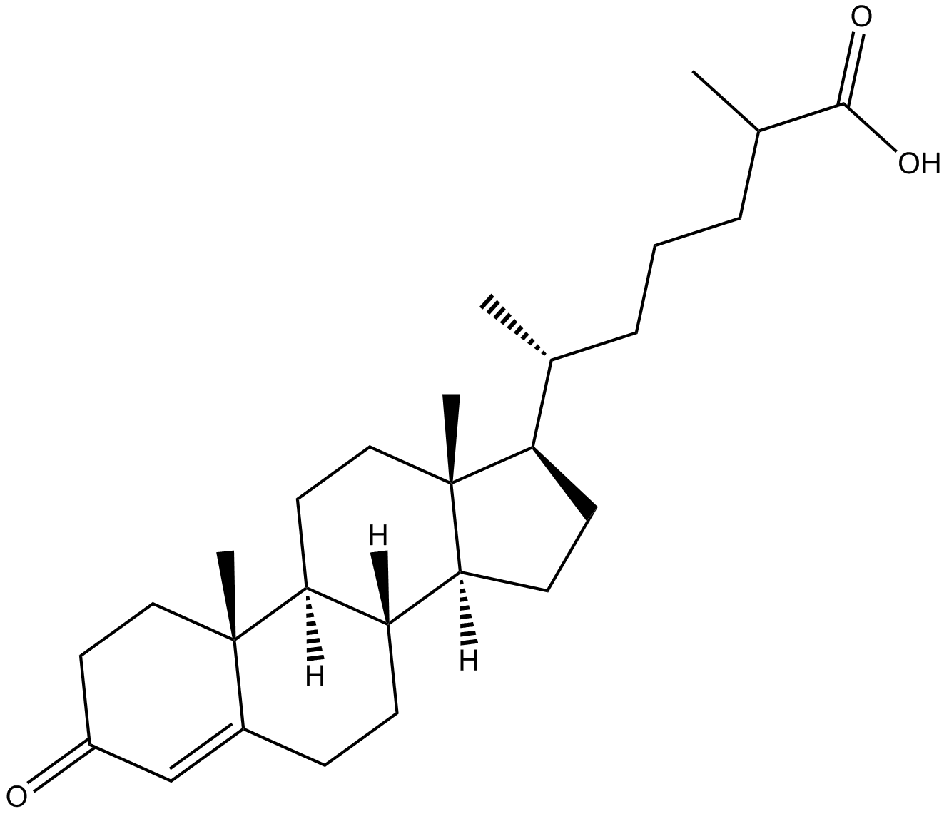 Δ4-Dafachronic Acid Chemical Structure