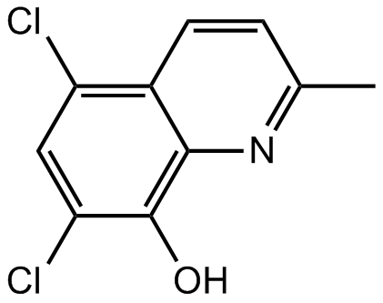 Chlorquinaldol Chemical Structure