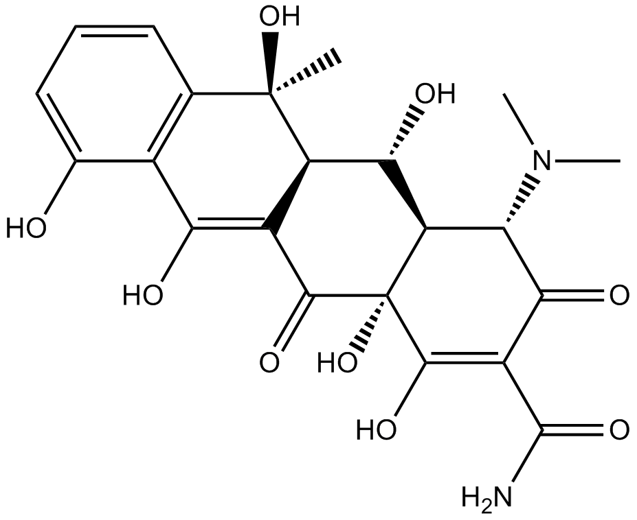 Oxytetracycline (Terramycin) Chemical Structure