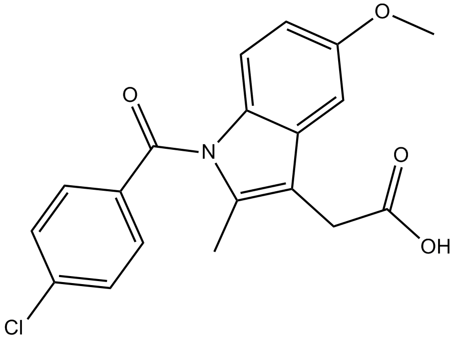 Indomethacin Chemical Structure