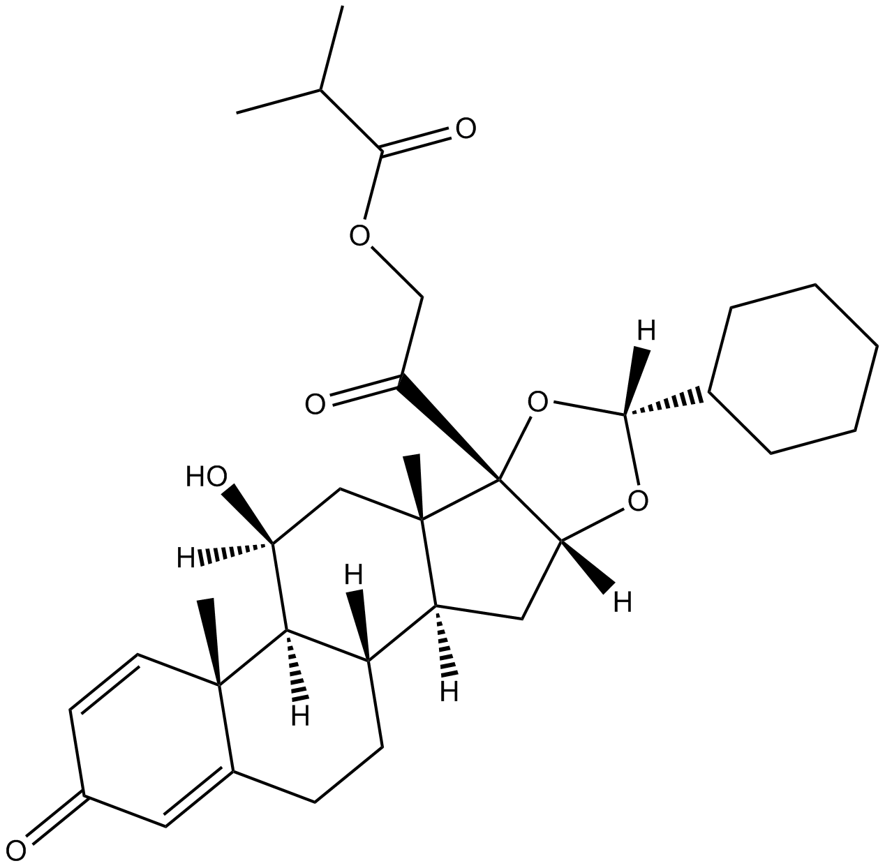 Ciclesonide Chemical Structure