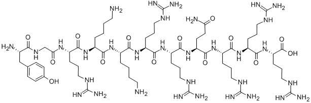 HIV-1 Tat Protein Peptide Chemical Structure
