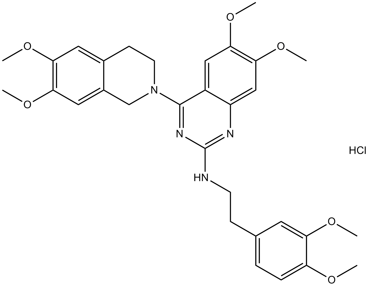 CP 100356 hydrochloride Chemical Structure