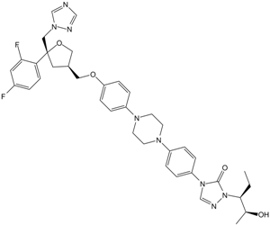 Posaconazole Chemical Structure