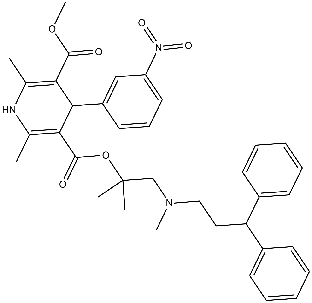 Lercanidipine Chemical Structure