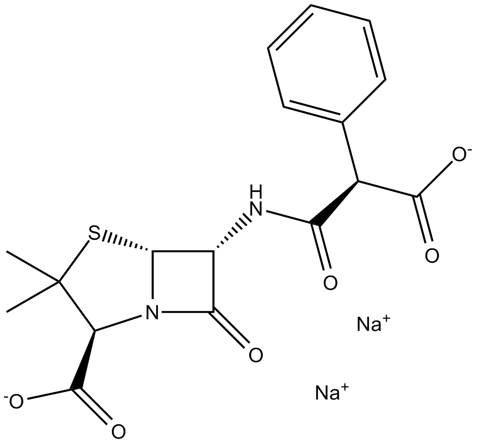 Carbenicillin, Disodium Salt Chemical Structure