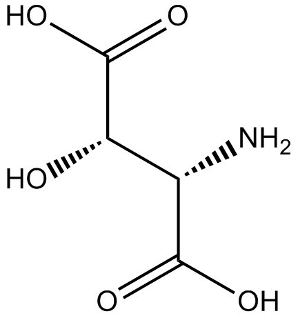 L-(-)-threo-3-Hydroxyaspartic acid Chemical Structure