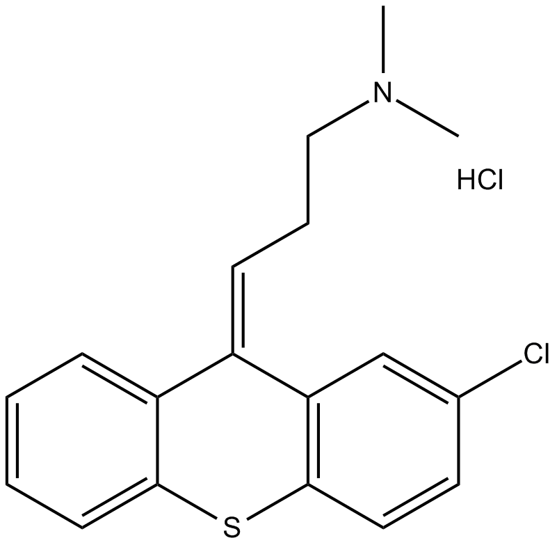Chlorprothixene (hydrochloride) Chemical Structure