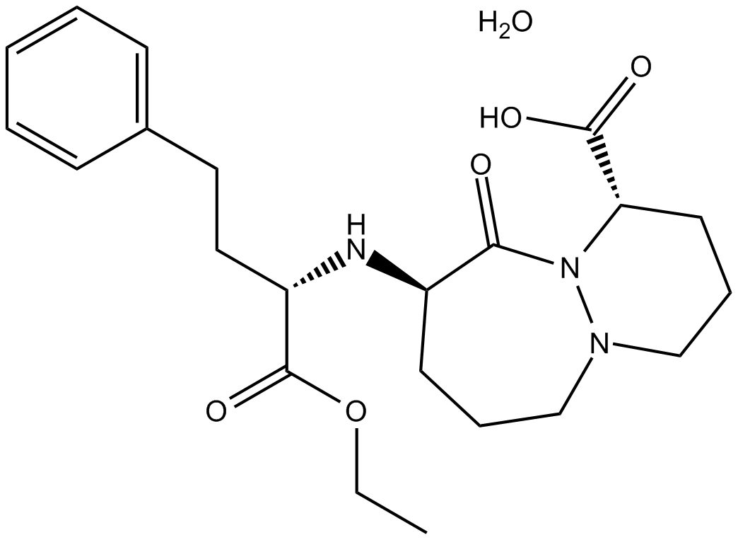 Cilazapril Monohydrate Chemical Structure