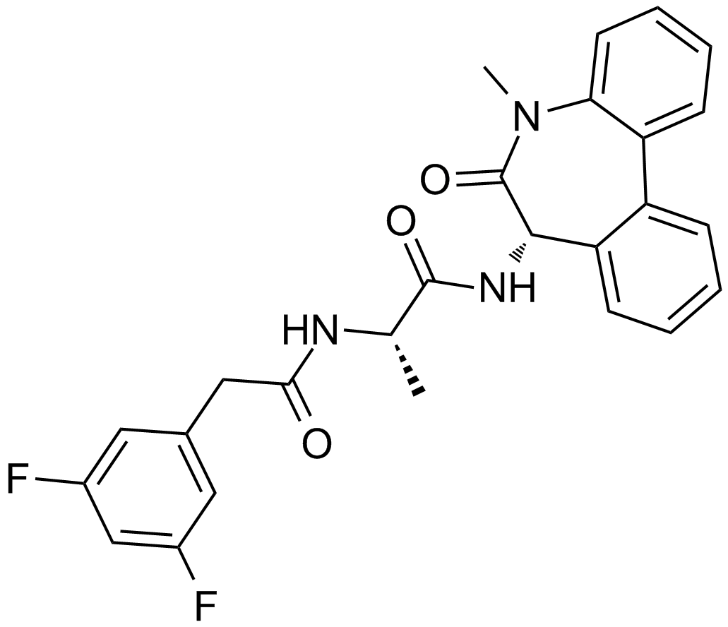 YO-01027 (Dibenzazepine, DBZ) Chemical Structure