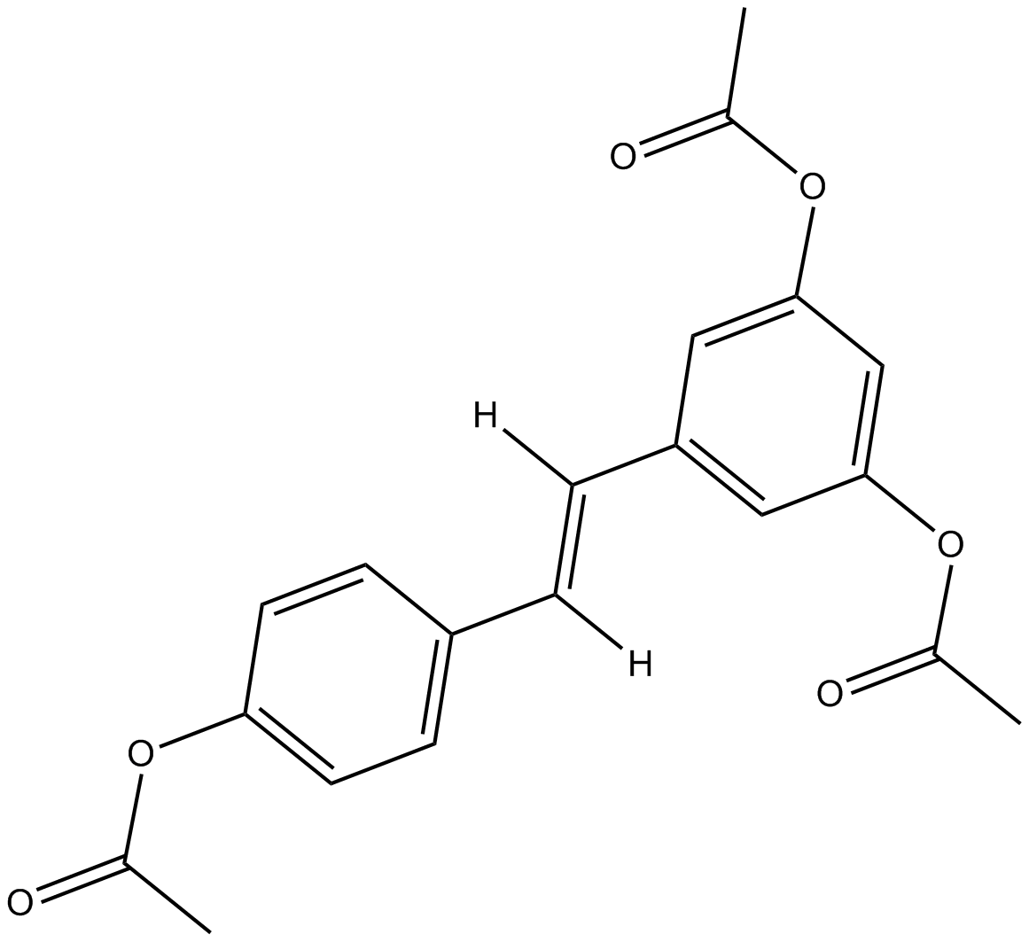 Triacetyl Resveratrol Chemical Structure