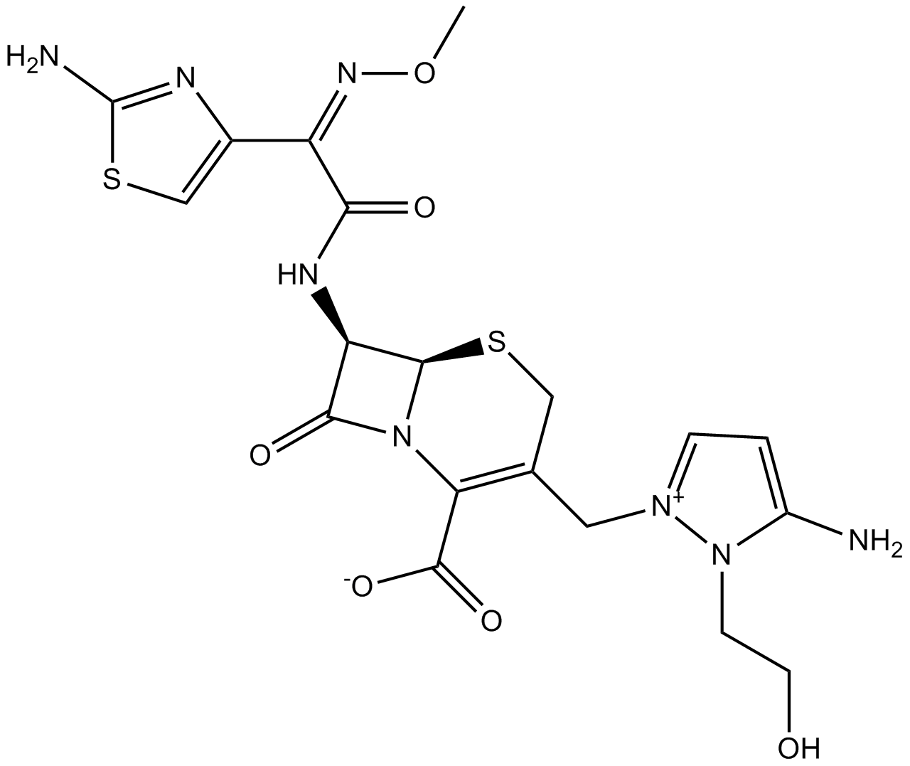 Cefoselis Chemical Structure