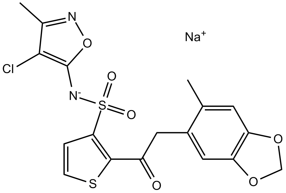 Sitaxentan sodium Chemical Structure