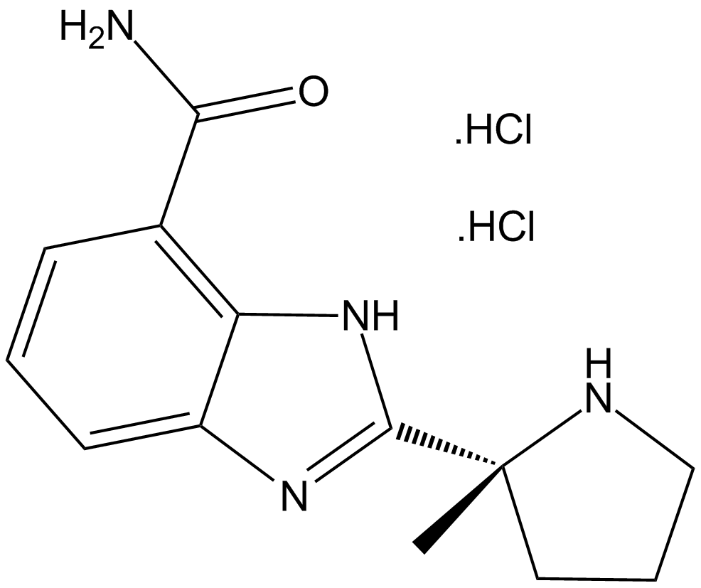 Veliparib dihydrochloride Chemical Structure