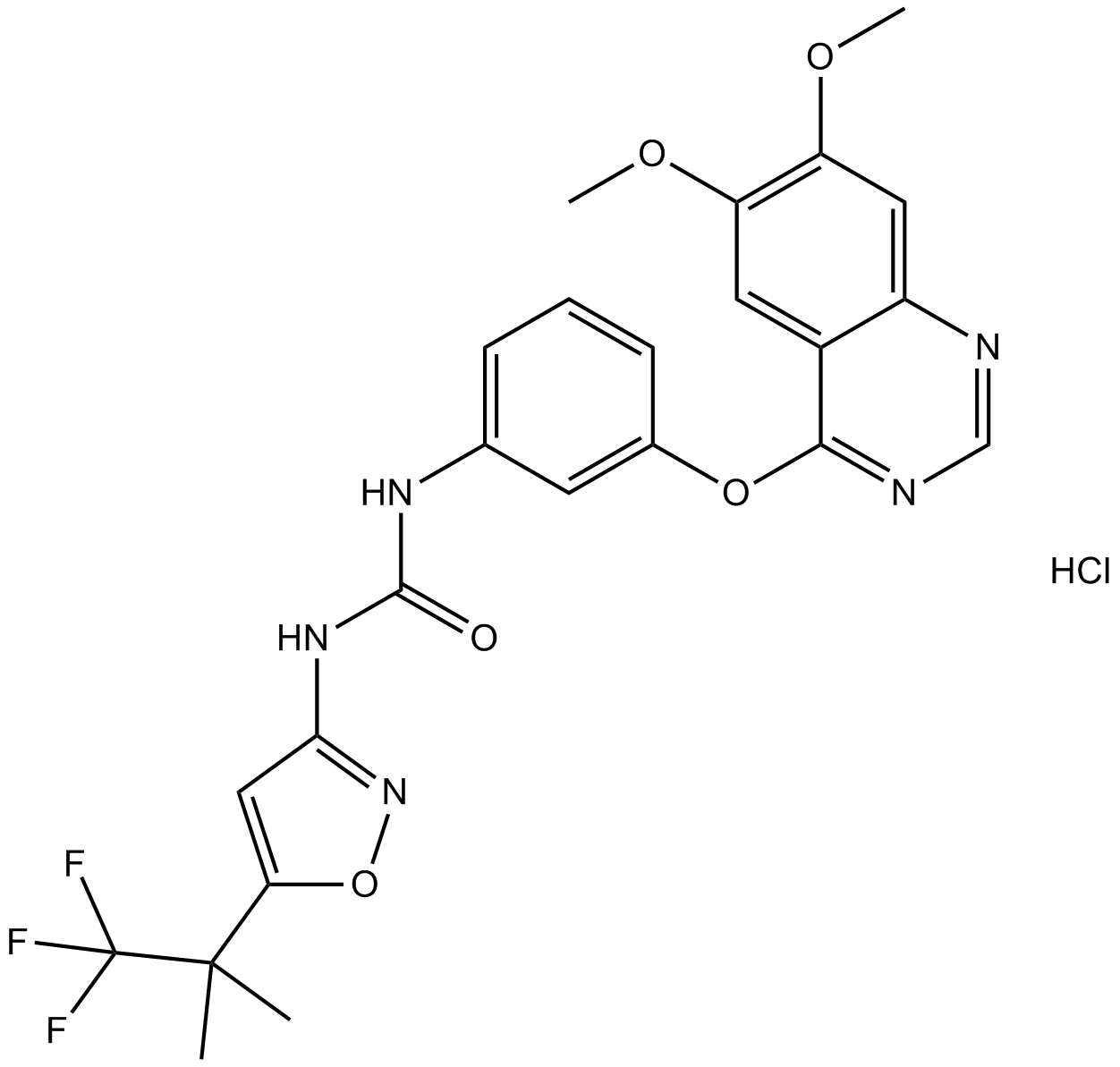 CEP-32496 hydrochloride Chemical Structure