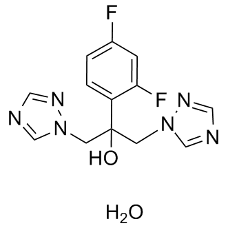 Fluconazole hydrate Chemical Structure