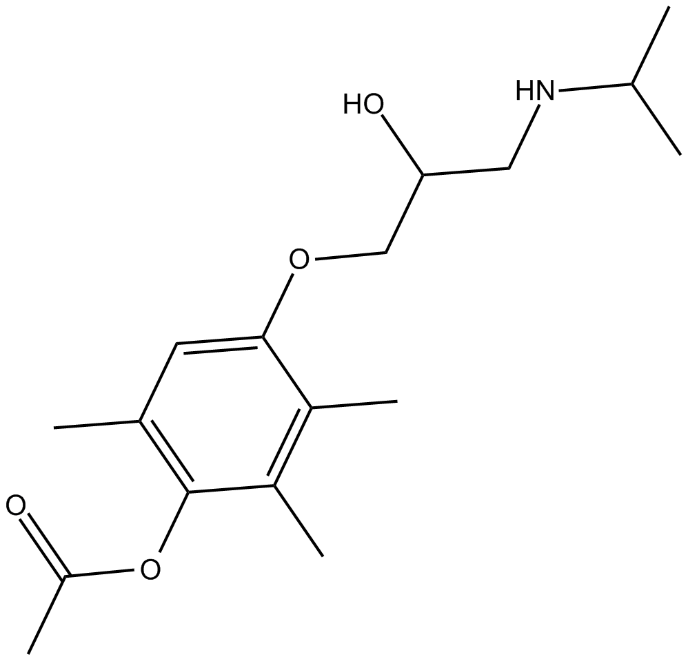 Metipranolol Chemical Structure
