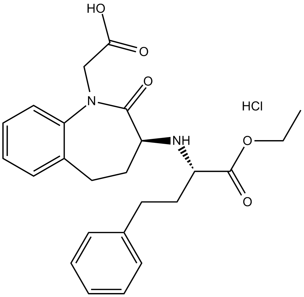 Benazepril HCl Chemical Structure