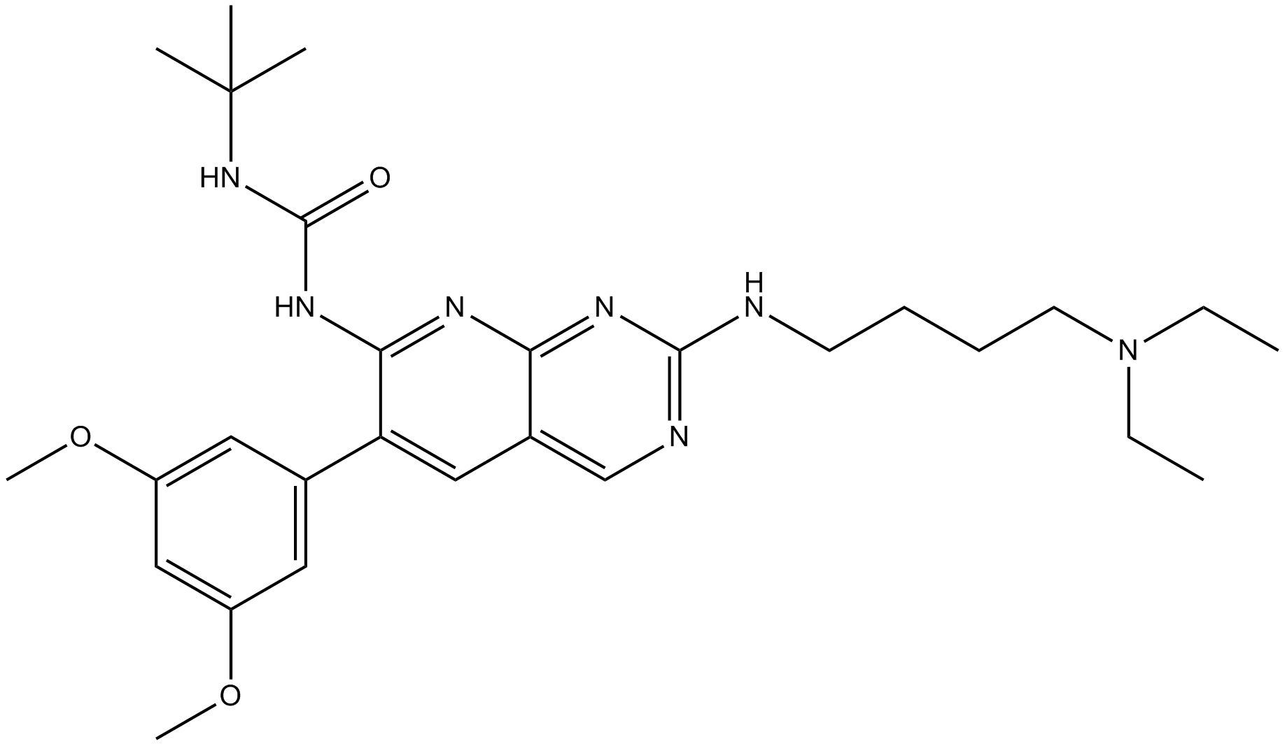 PD173074 Chemical Structure
