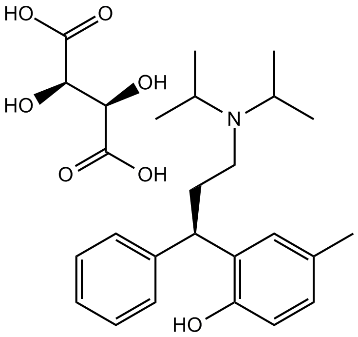 Tolterodine tartrate Chemical Structure