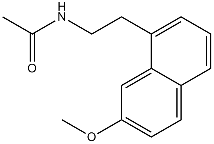 Agomelatine Chemical Structure