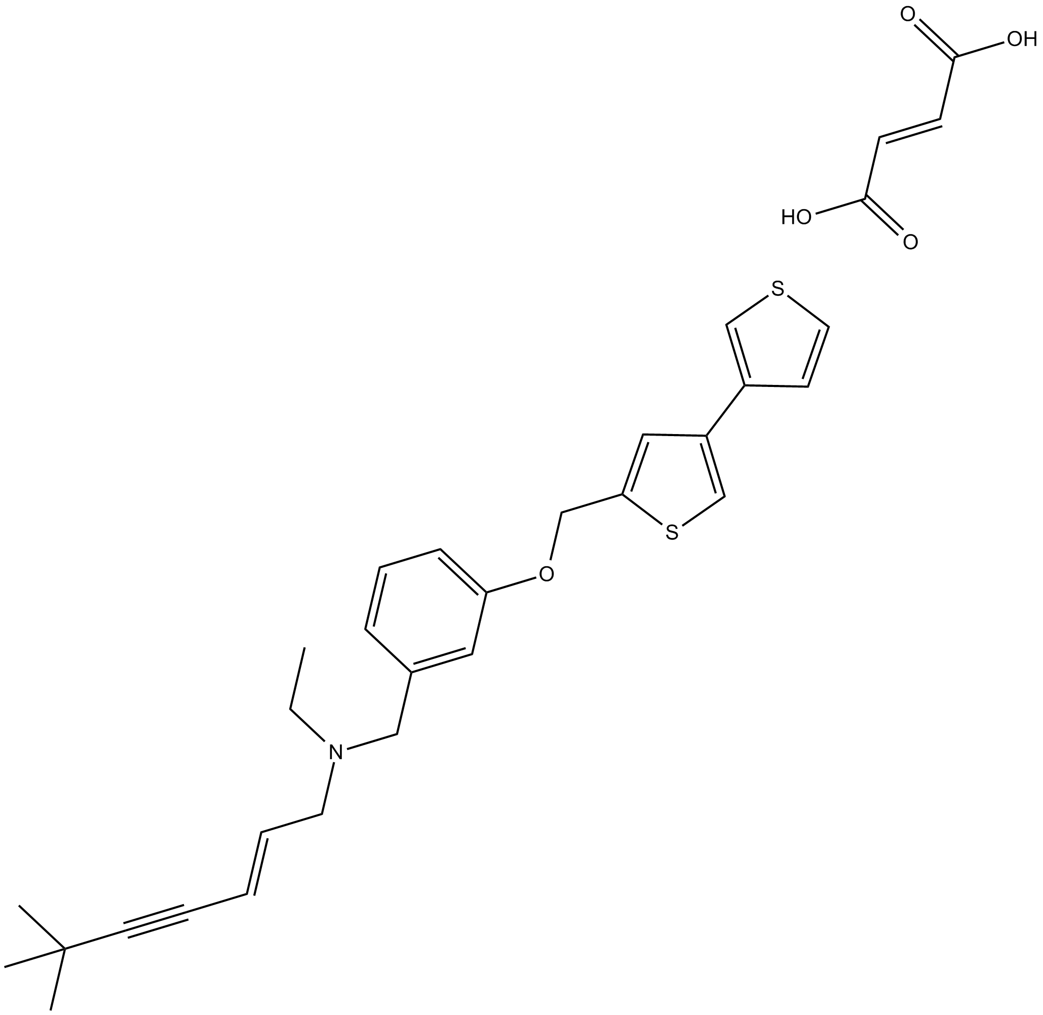 NB-598 Maleate salt Chemical Structure