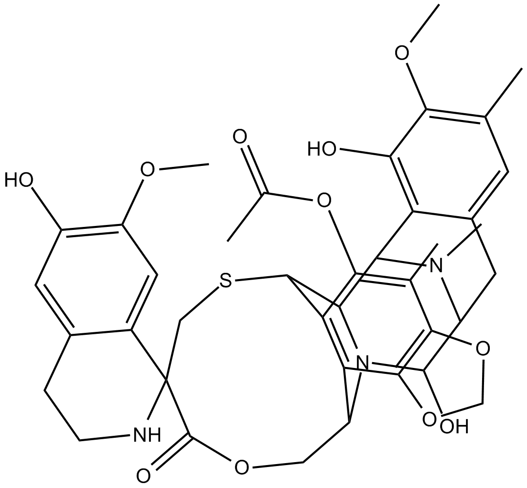 Trabectedin Chemical Structure