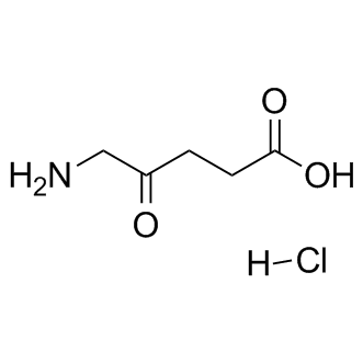 5-Aminolevulinic acid HCl Chemical Structure