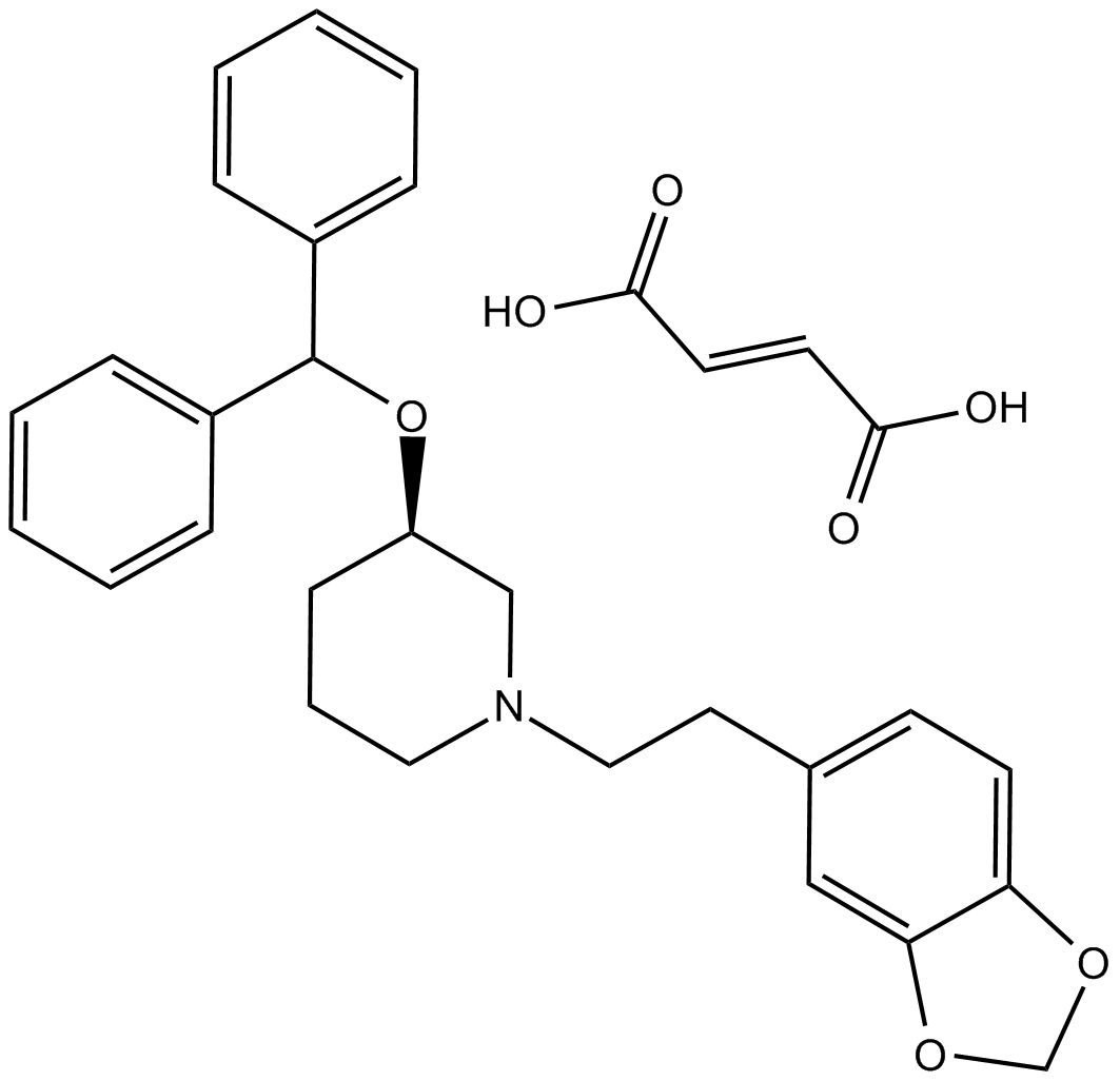 Zamifenacin fumarate Chemical Structure