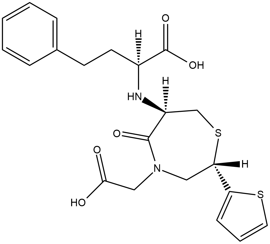 Temocaprilat Chemical Structure