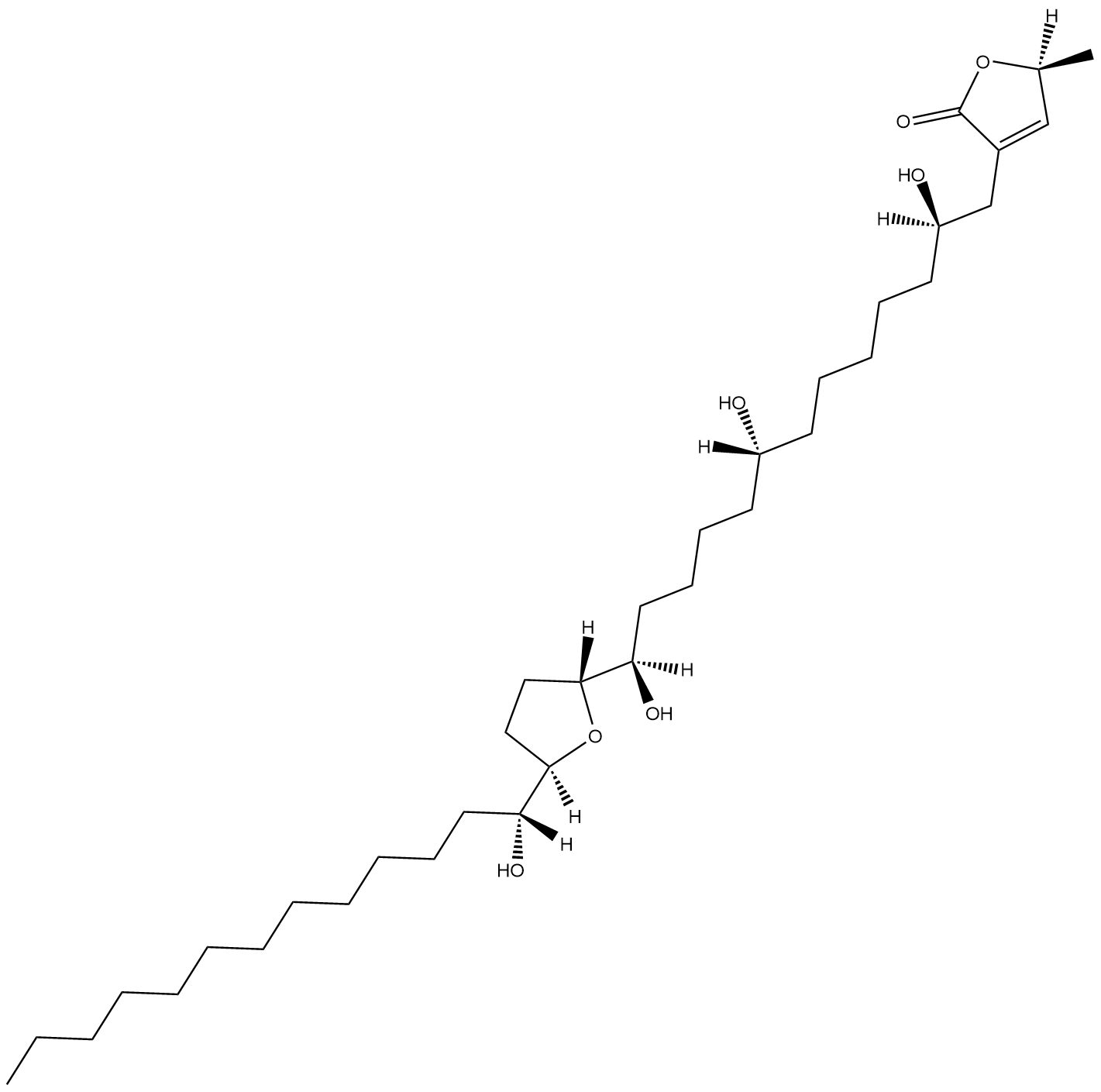 Annonacin Chemical Structure