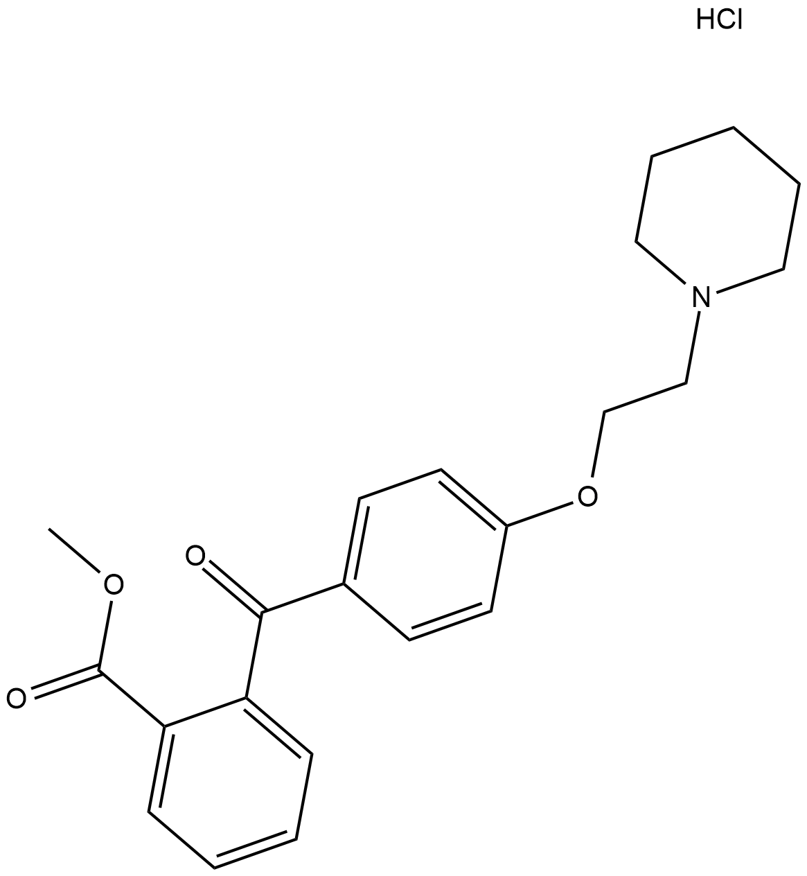 Pitofenone (hydrochloride) Chemical Structure