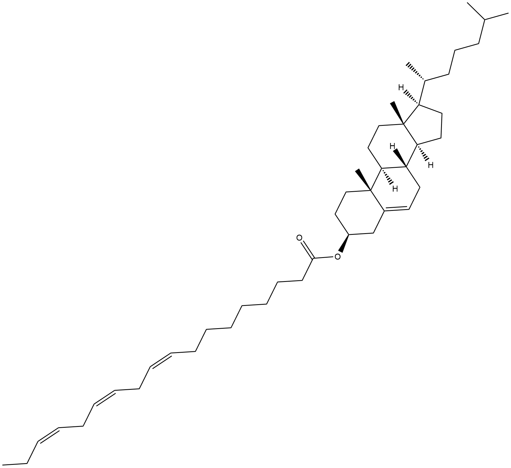 Cholesterol α-Linolenate Chemical Structure