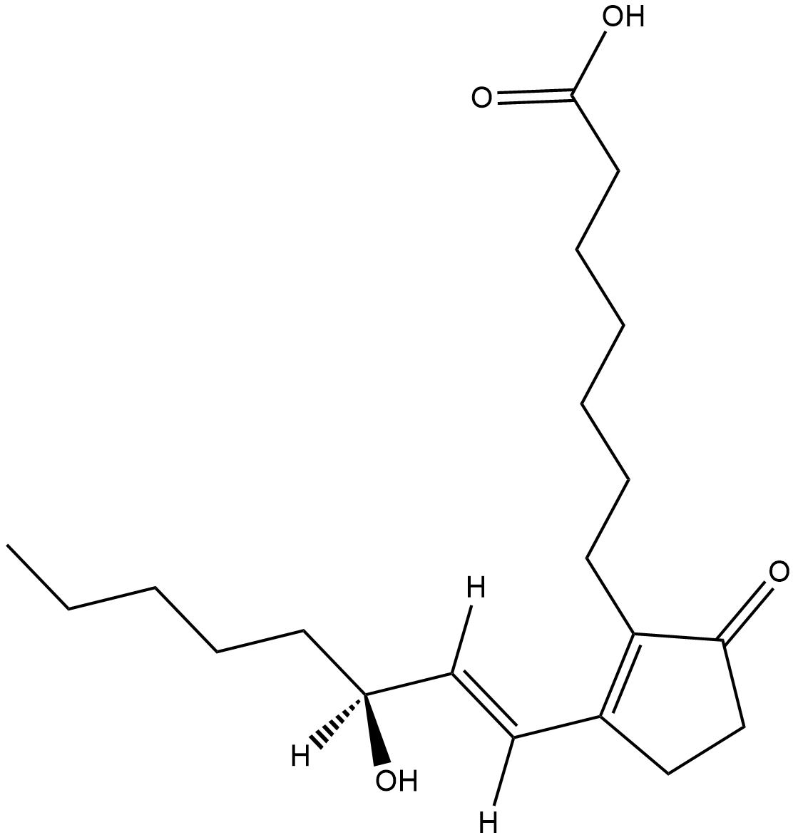 Prostaglandin B1 Chemical Structure
