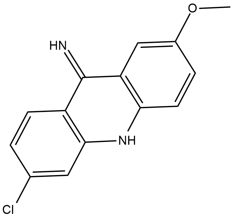9-Amino-6-chloro-2-methoxyacridine Chemical Structure