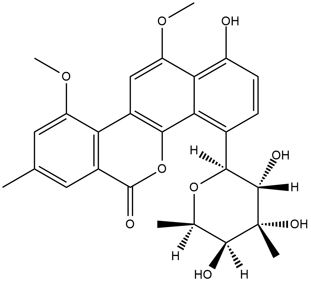Chrysomycin B Chemical Structure
