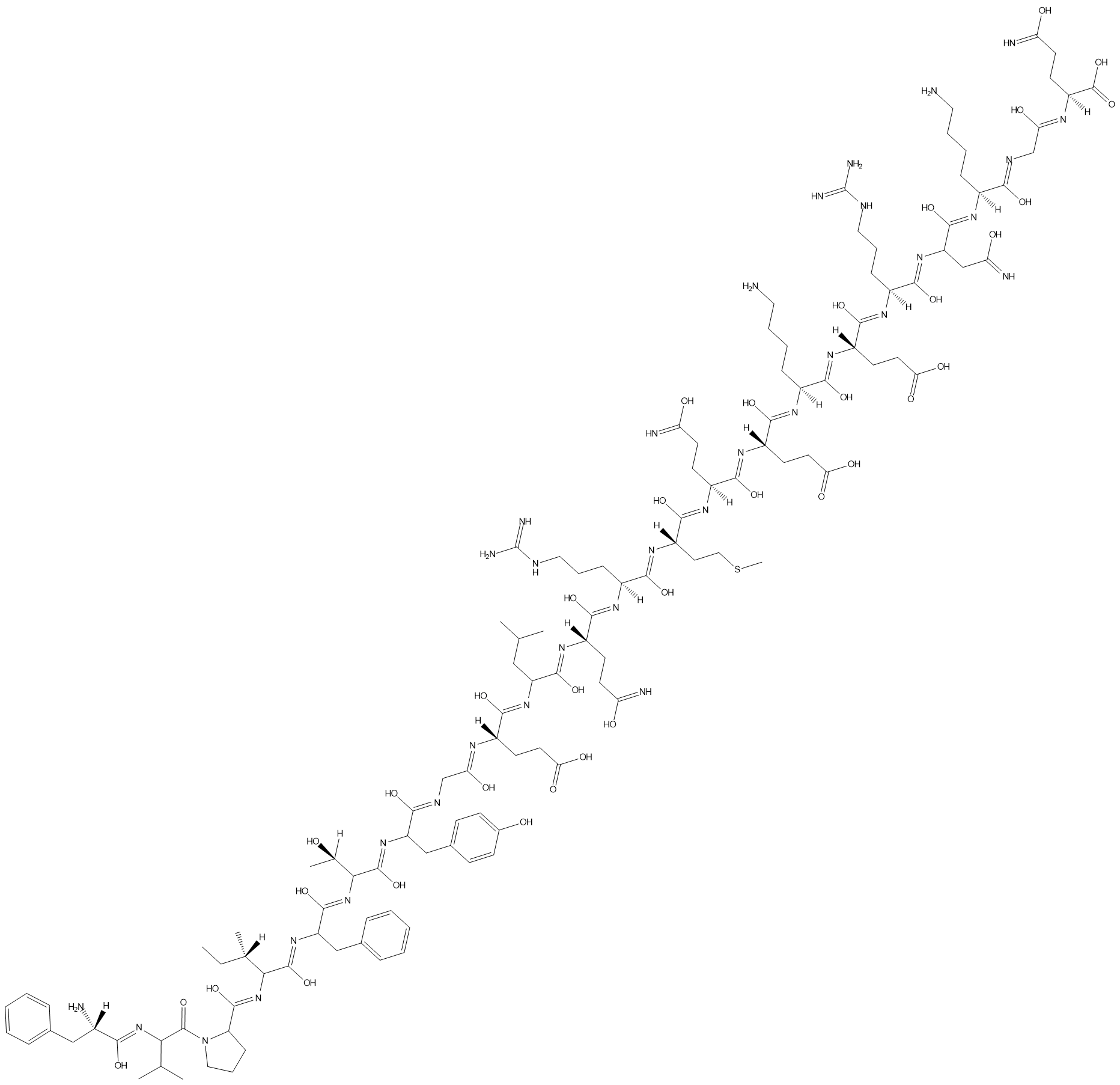 Motilin (porcine) Chemical Structure