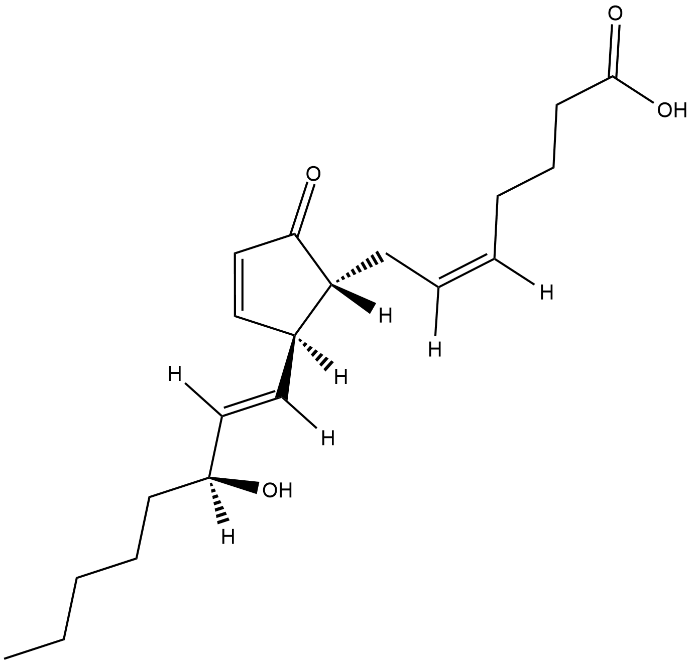 Prostaglandin A2 Chemical Structure