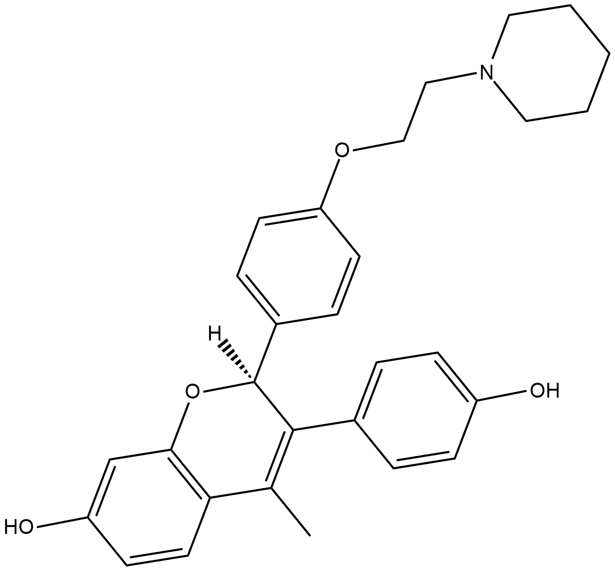 Acolbifene Chemical Structure