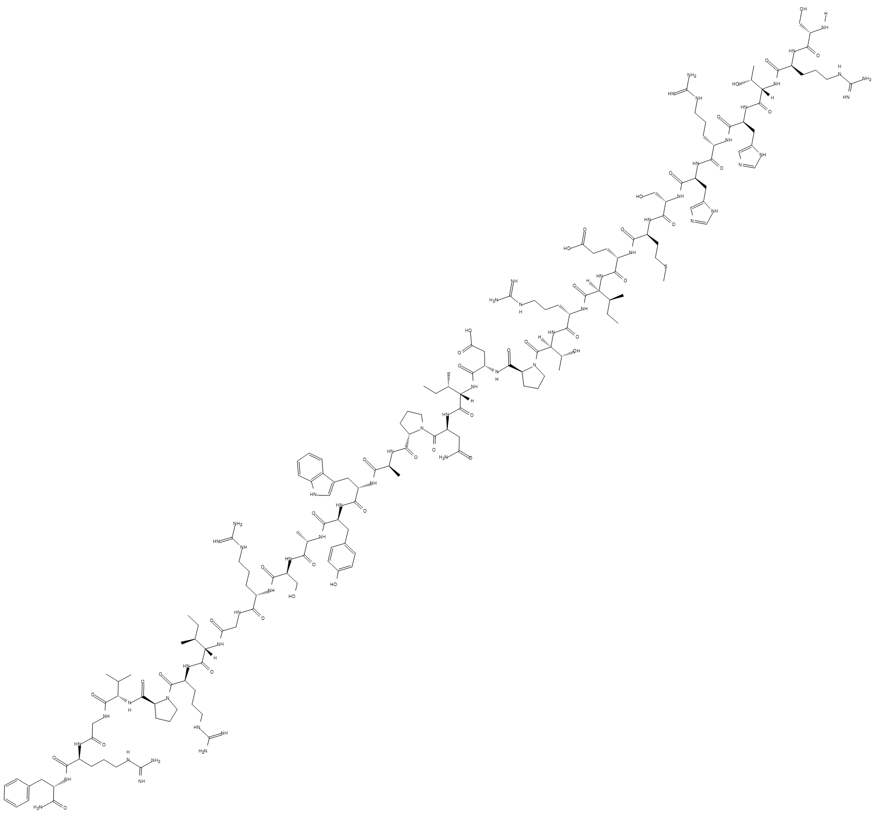 Prolactin-Releasing Peptide (1-31) (human) Chemical Structure