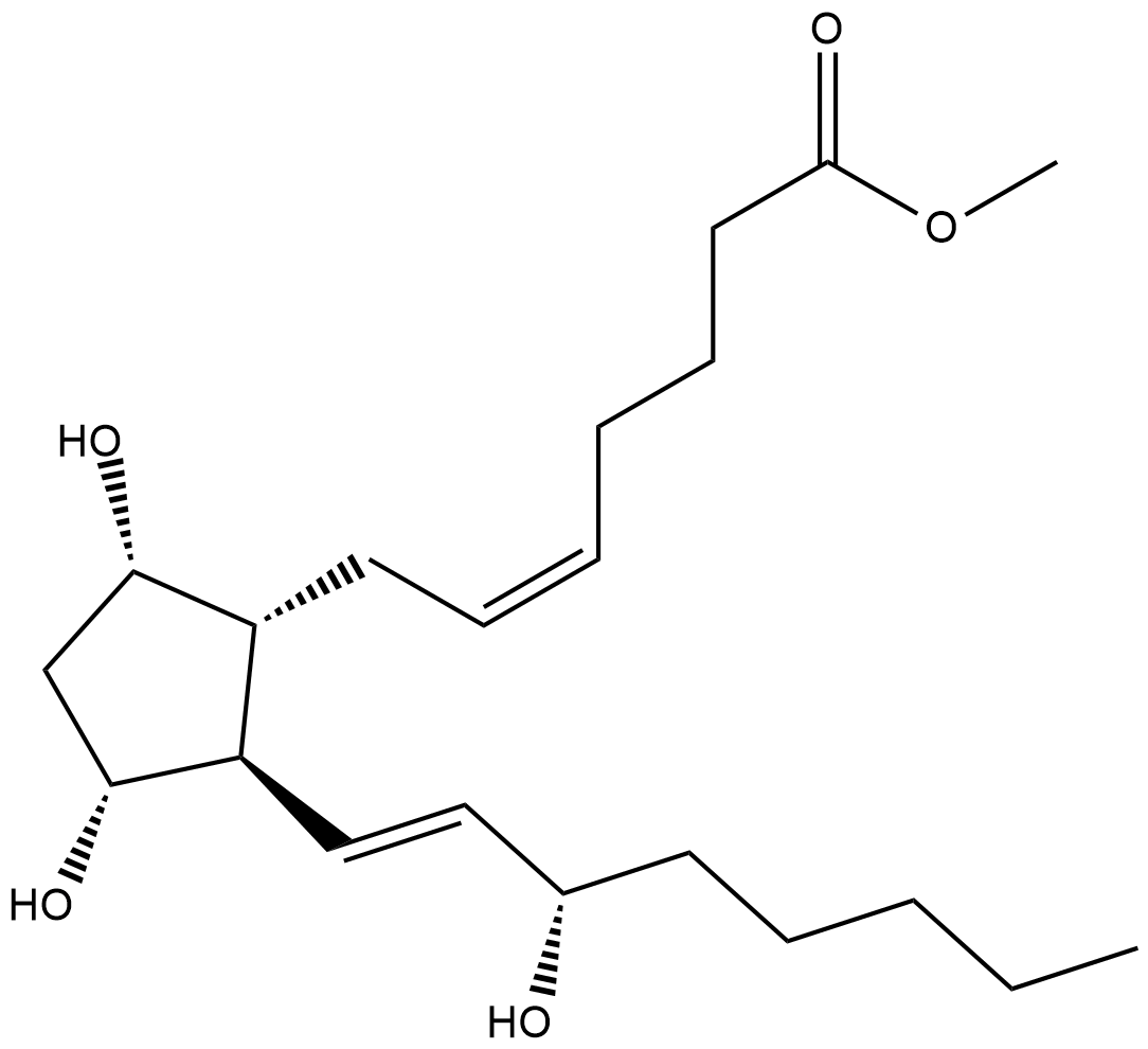 Prostaglandin F2α methyl ester Chemical Structure