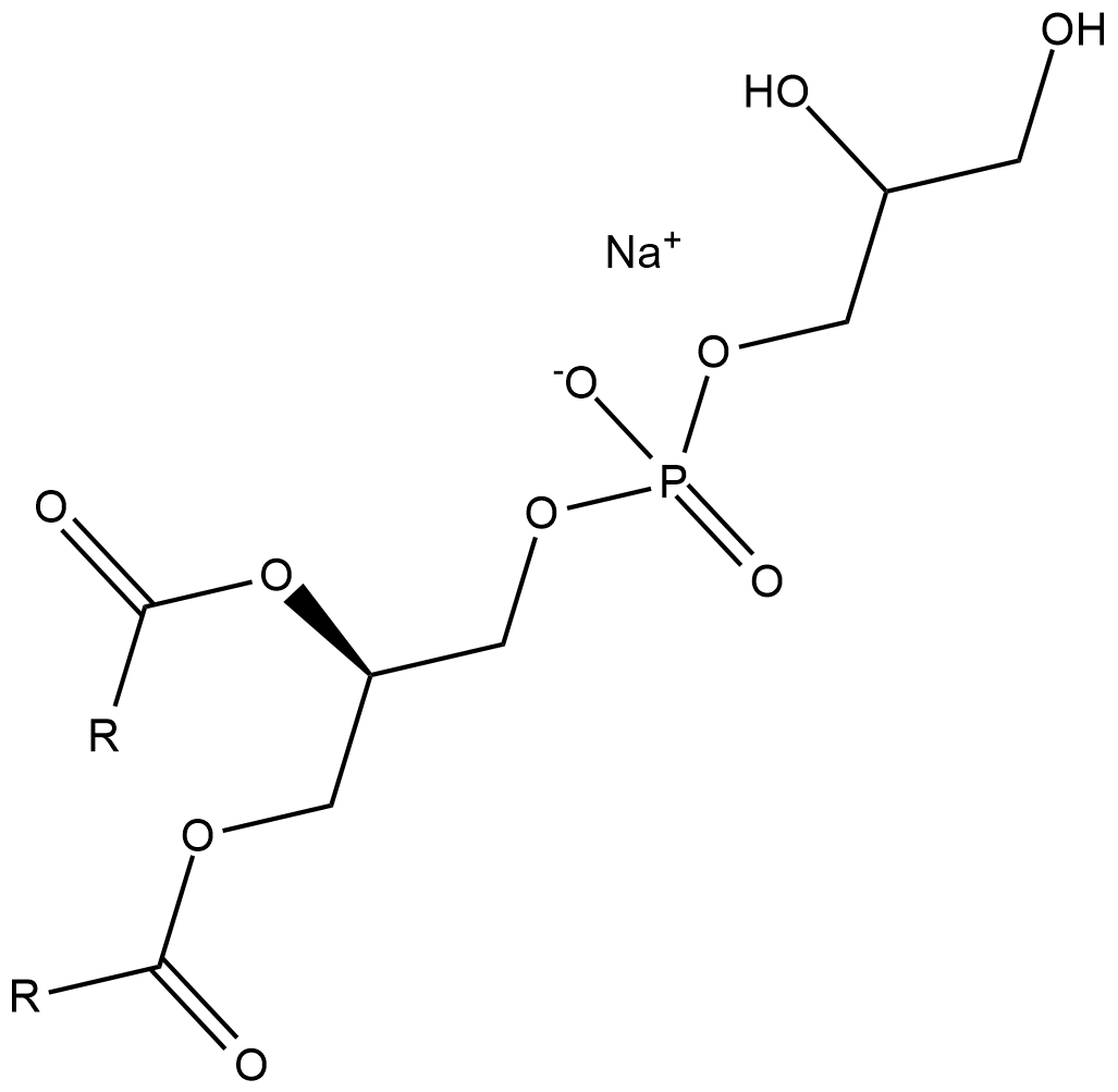 Phosphatidylglycerols (sodium salt) Chemical Structure