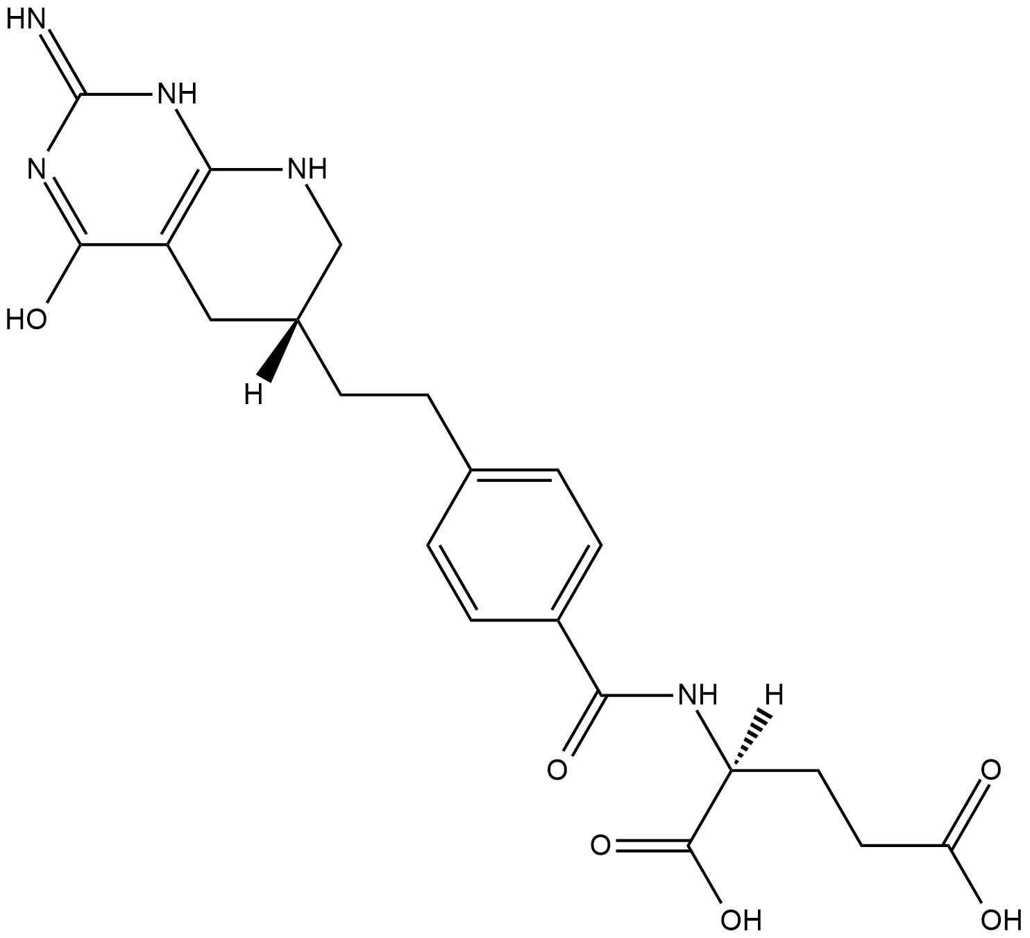 Lometrexol Chemical Structure