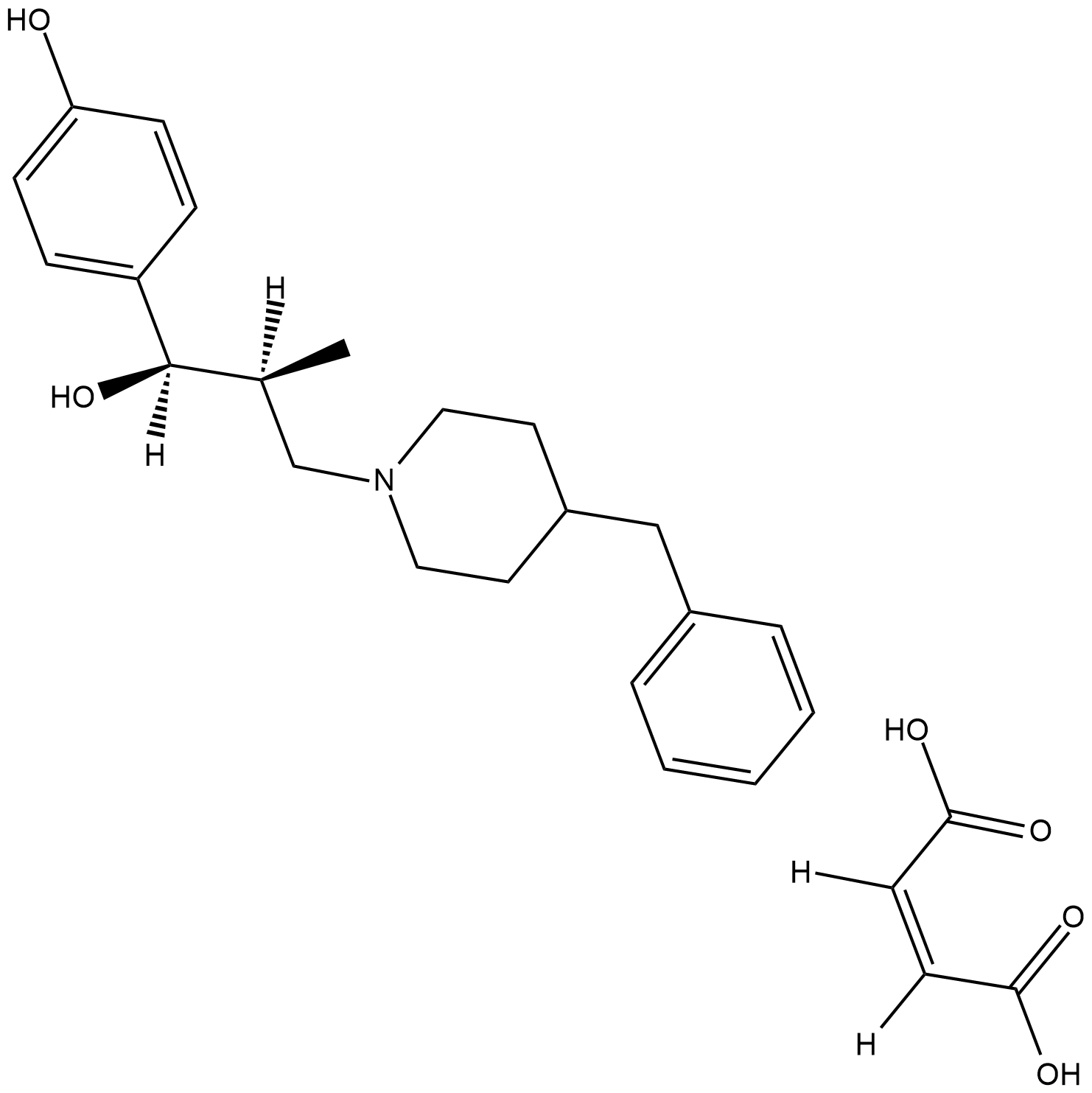 Ro 25-6981 (maleate) Chemical Structure