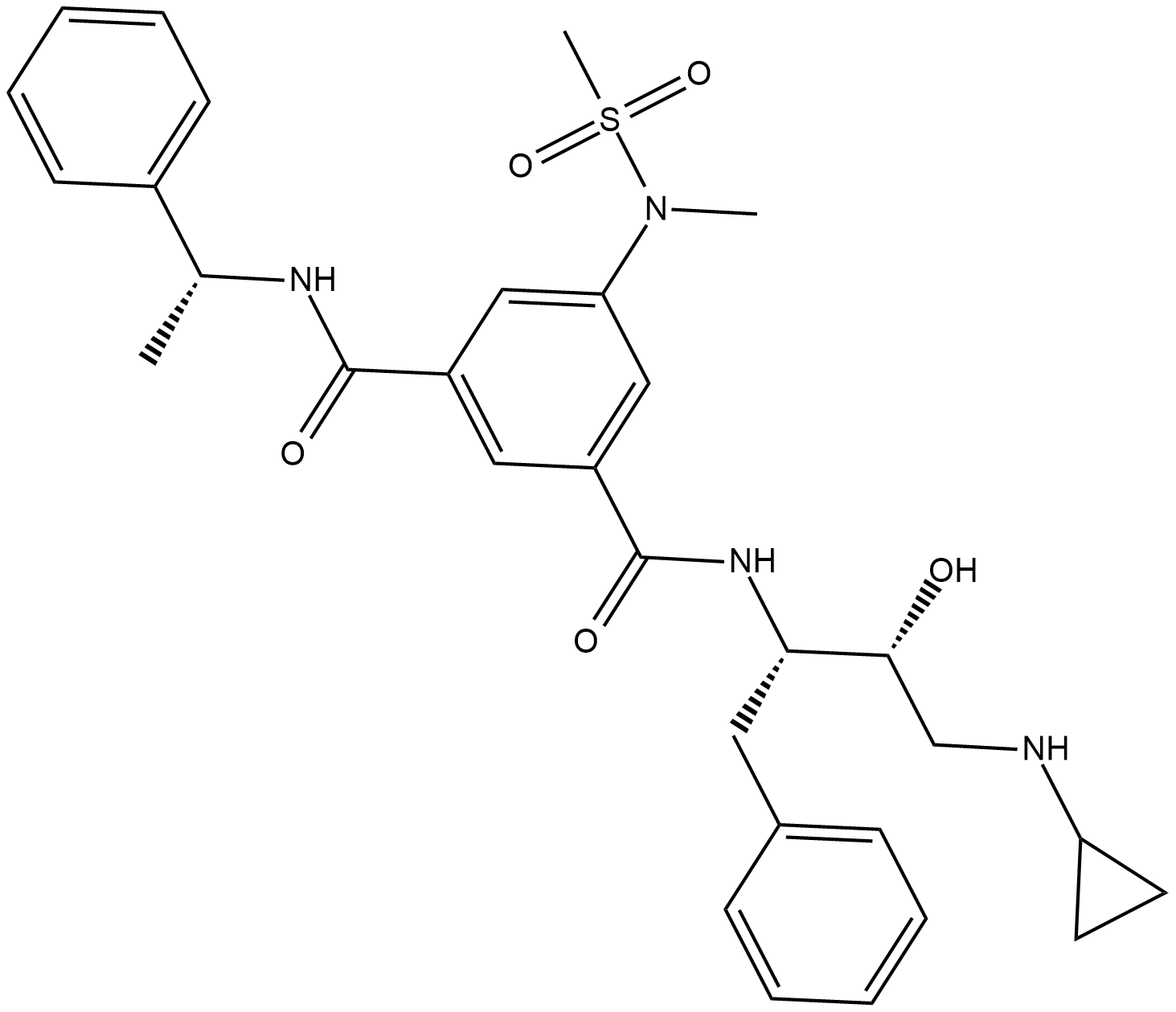 β-Secretase Inhibitor IV Chemical Structure