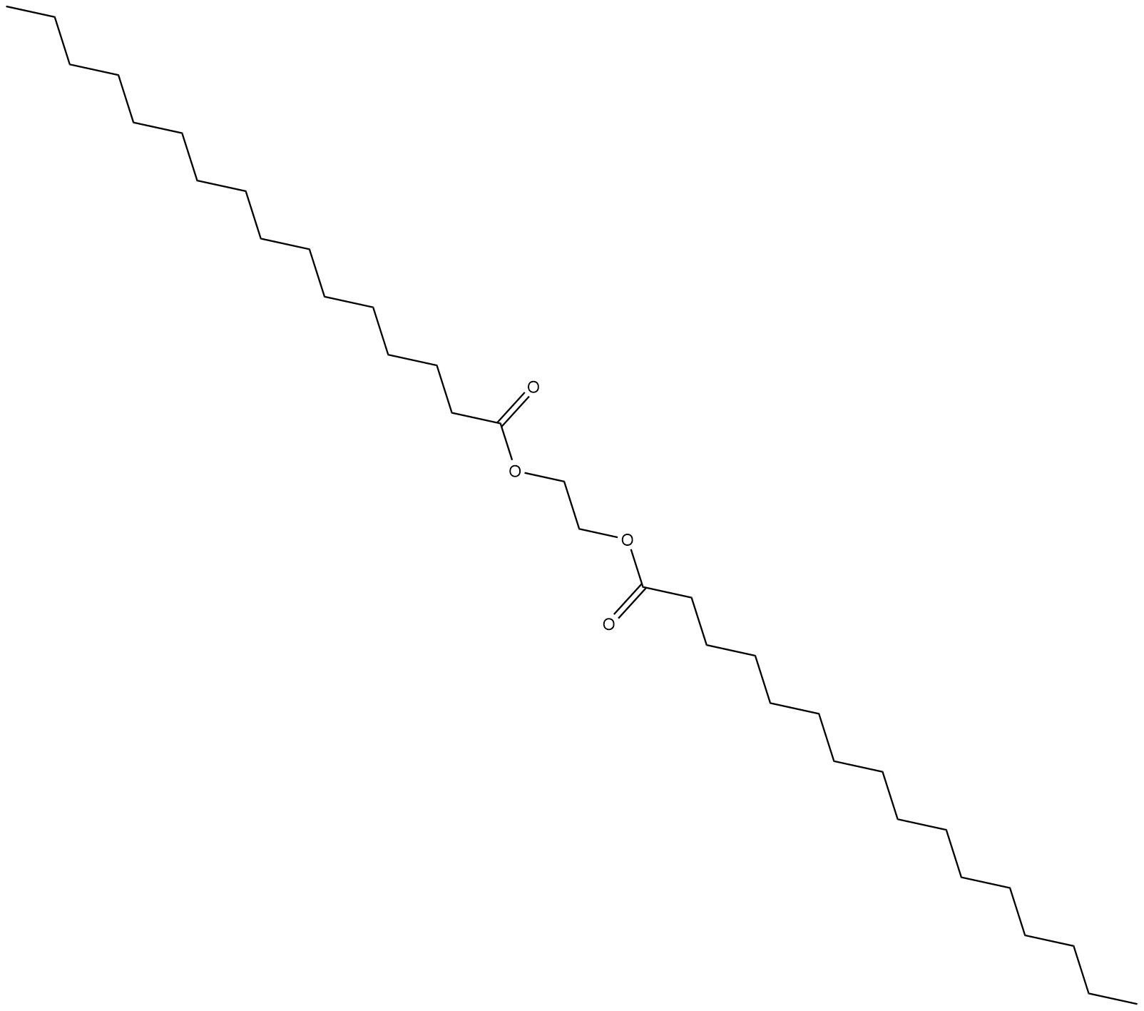 1,2-Dipalmitoyl Ethylene Glycol Chemical Structure