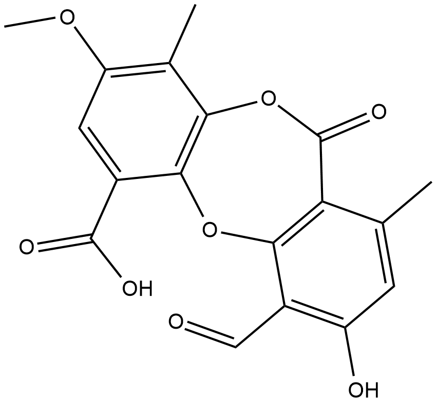 Psoromic Acid Chemical Structure