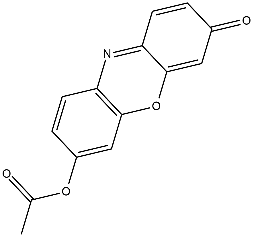 Resorufin Acetate Chemical Structure
